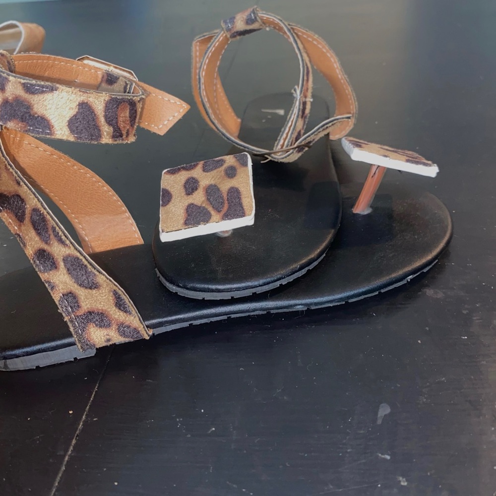 Leopard Print Sandal